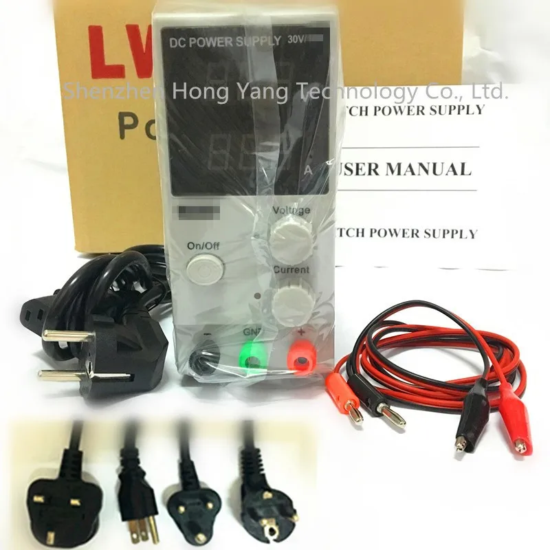 LW-305D 110V или 220V мини Регулируемый источник питания постоянного тока, 0~ 30V переменного тока 0~ 5A, lw 305d импульсный источник питания, блок питания постоянного тока