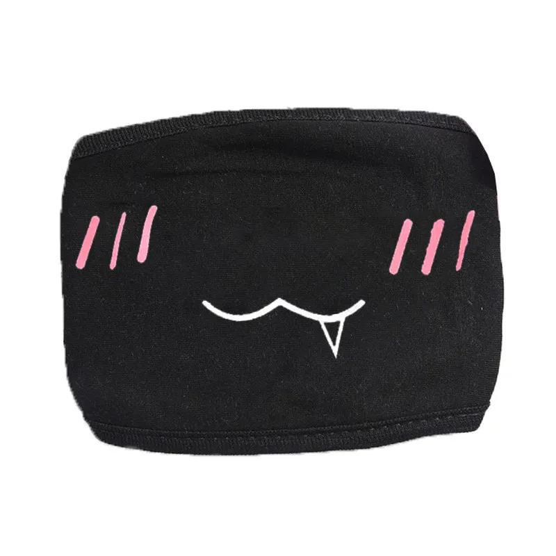 Аниме мультфильм рот Муфельная маска для лица унисекс стиль крышка велосипедная