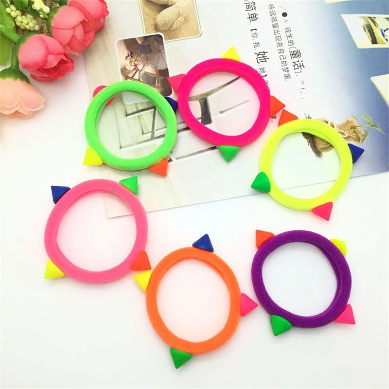 1 шт. новые флуоресцентные аксессуары для волос с заклепками женщин повязка на