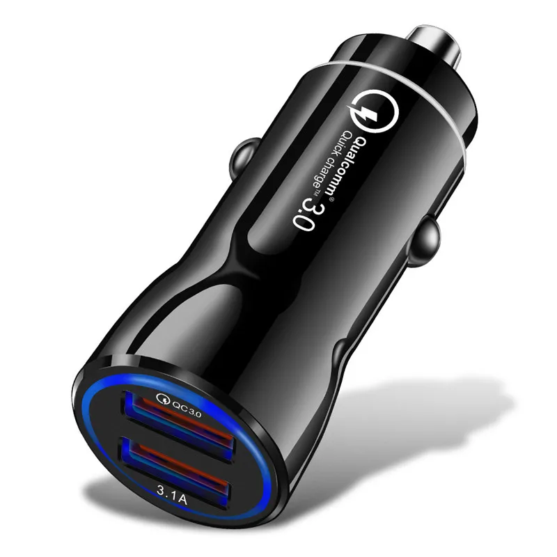 Автомобильное зарядное устройство с двумя Usb портами и светодиодный светильник