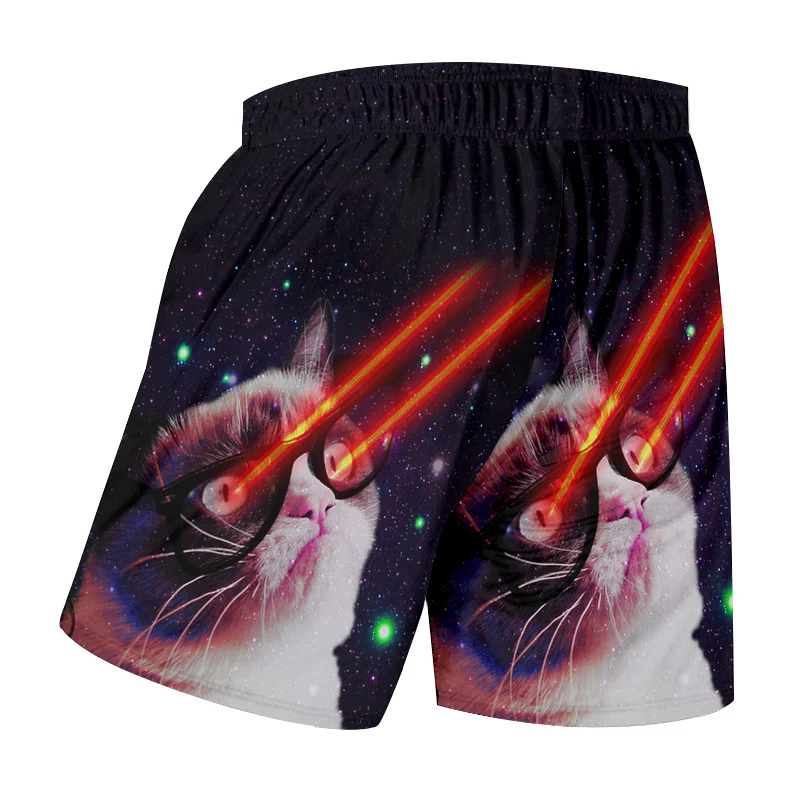 OGKB новые мужские летние короткие штаны с 3D принтом Galaxy разделительная плата