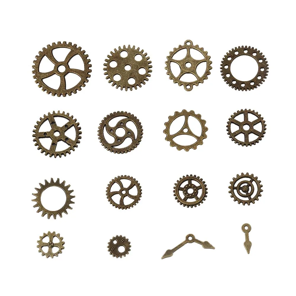 MJARTORIA 20 шт фиксированный смешанный винтажный кулон в различной форме ожерелья