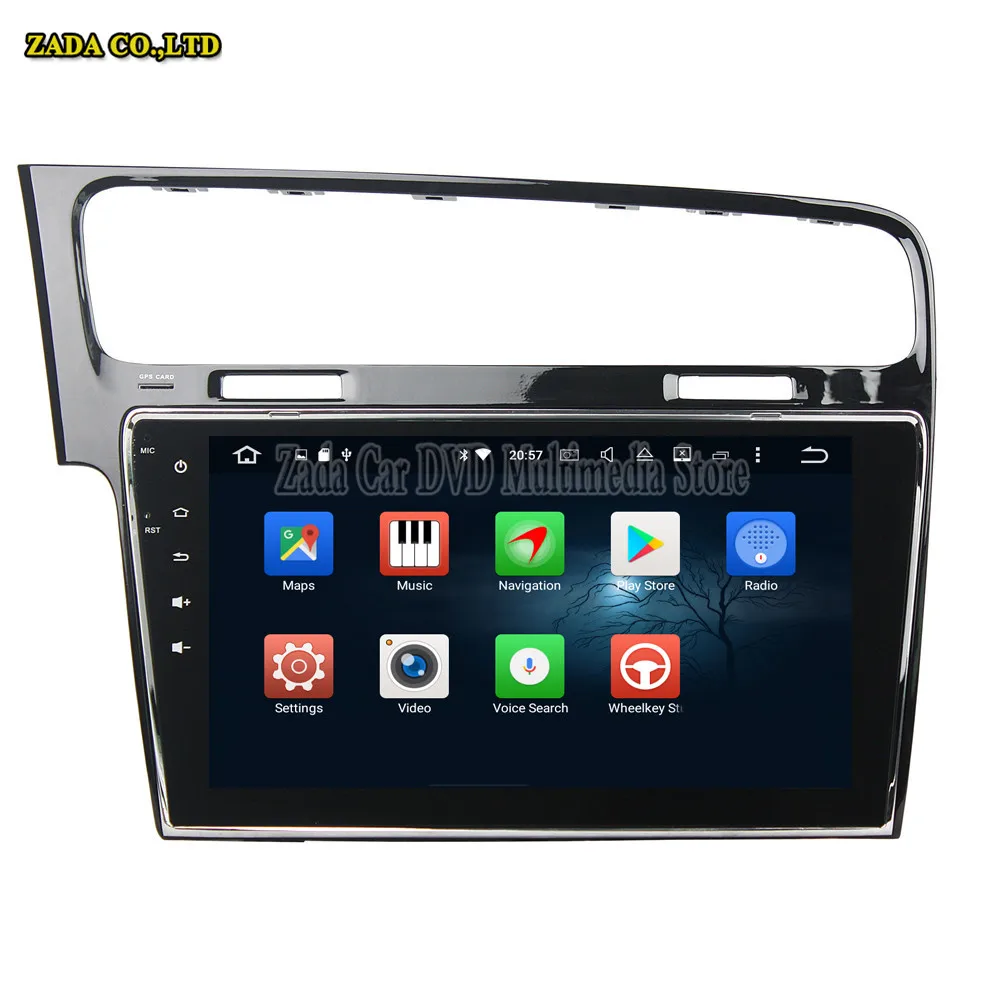 NAVITOPIA 10 1 дюймов 4 Гб + 64 8 ядерный Автомобильный gps навигация для VW Golf 7 2013 2014 2015 с