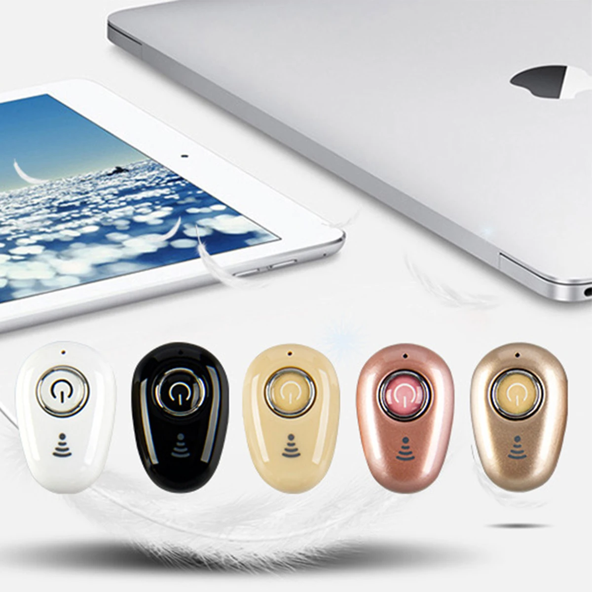 Беспроводные мини-наушники JRGK S650 Bluetooth 4 0 стерео легкая невидимая гарнитура