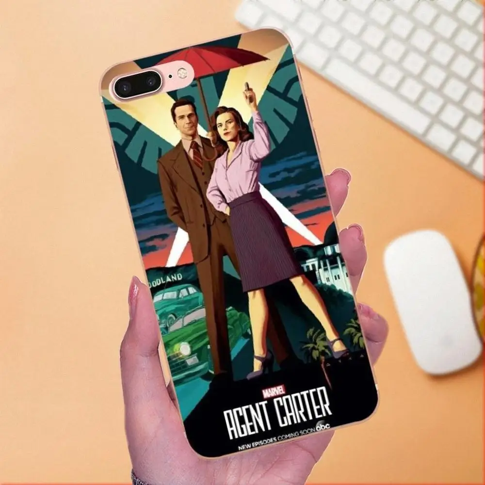 Чехлы из ТПУ для Apple iPhone 4 5 5C 6 6S 7 8 Plus X XS Max XR популярный Марвел агент