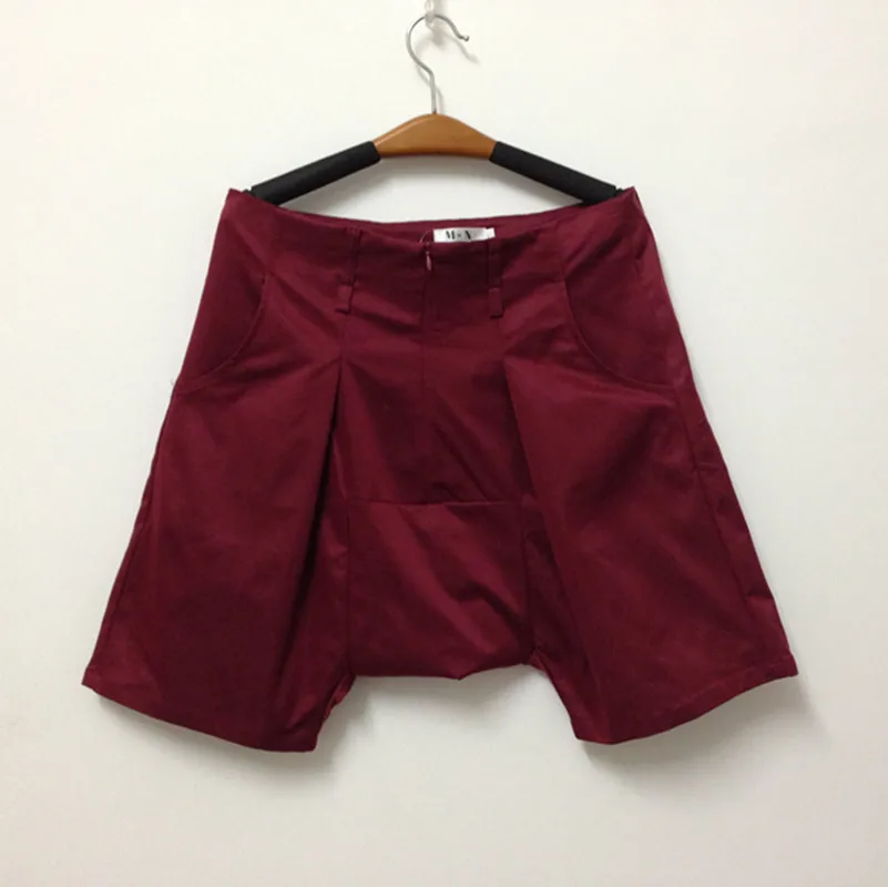 Низкие шорты шаровары мужские гоменские брюки противотуманные карго брендовая