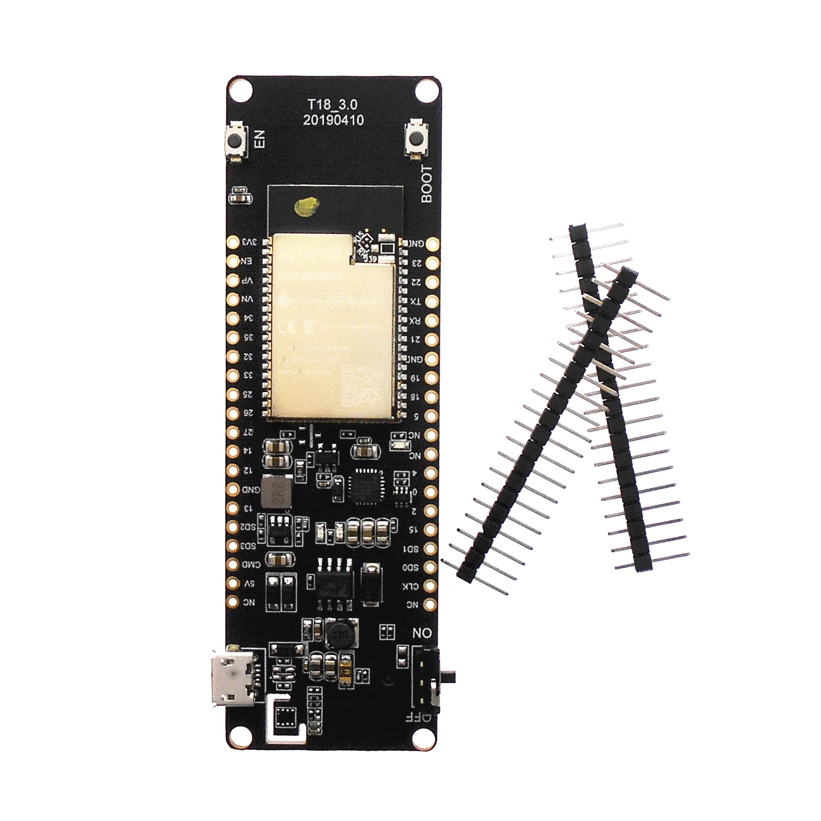 Wi Fi и Bluetooth модуль T Energy батарея 18650 ESP32 wroover макетная плата Т образный