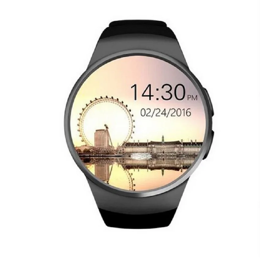 Новый Kingwear kw18 Bluetooth Smart часы телефон полный Экран Поддержка sim карта TF SmartWatch