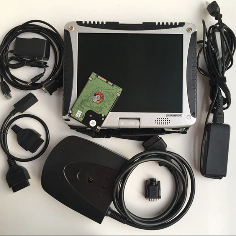 

HDS HIM Com for H-onda and Used Toughbook CF-19 4G with 320GB SSD Software installed well for Auto Diagnostic Tool and Scanner