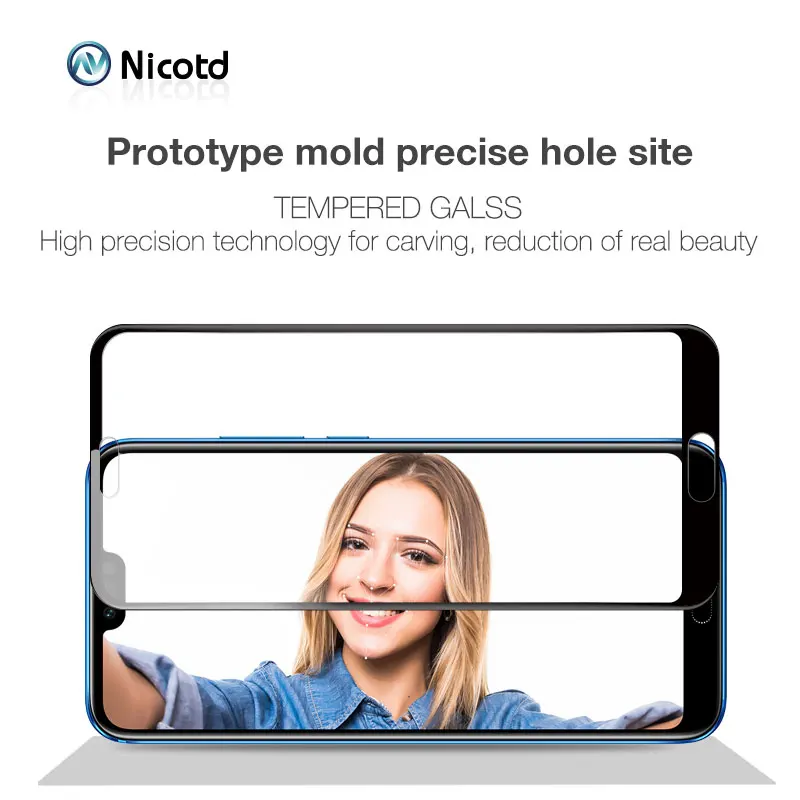 Защитная пленка nicodd из закаленного стекла для huawei Nova 3i Y9 2019 mate 20 P10 Lite Honor
