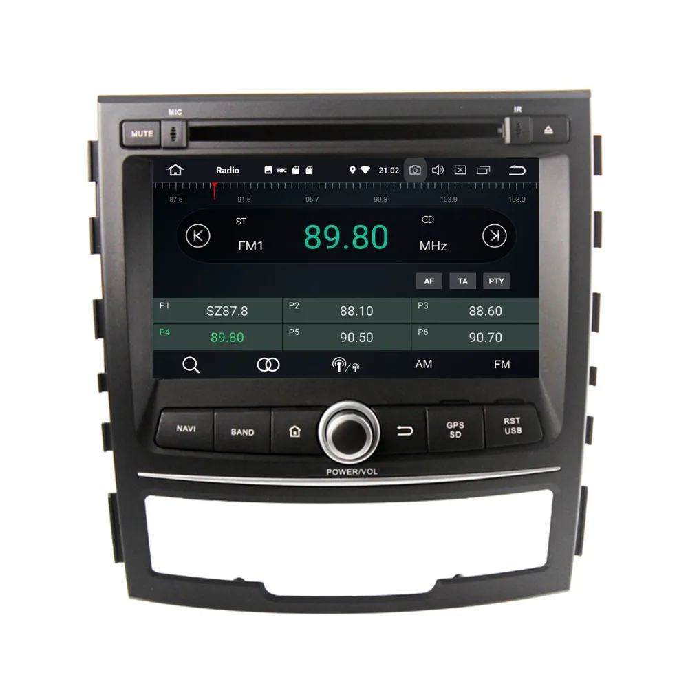 4 гб + 32 восьмиядерный 7 &quotAndroid 8 0 автомобильное радио DVD GPS для Ssangyong Korando 2010 2011 2012 2013