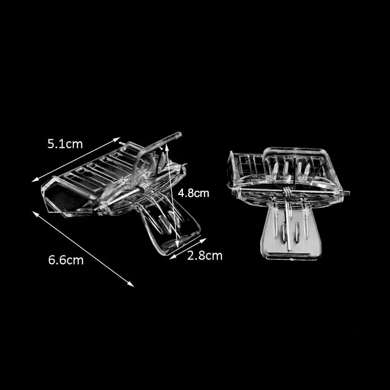 10 шт. пластиковые пчел корзины|clip|clip on led lampclip art heart shape |