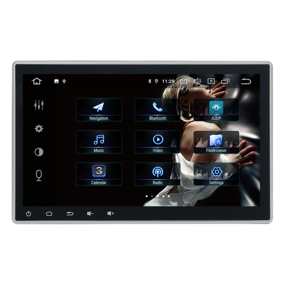 Автомагнитола 1 Din стерео GPS универсальная головная магнитола для toyota Nissan KIA