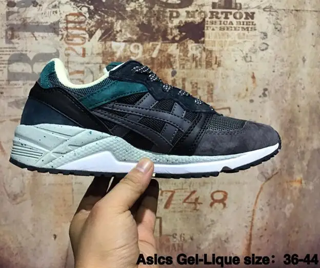 2017 оригинальные ASICS Новый амортизацию дышащий гель-lique Для Мужчин's Обувь для