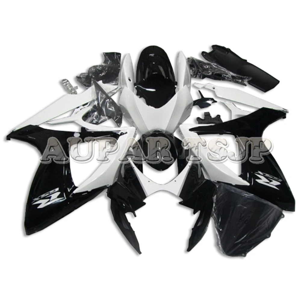 

Aftermarket Brand New White Black Sportbike Bodywork For Suzuki 2006 2007 GSXR600-750 K6 GSXR750 GSXR600 06 07 ABS Plastic Hulls