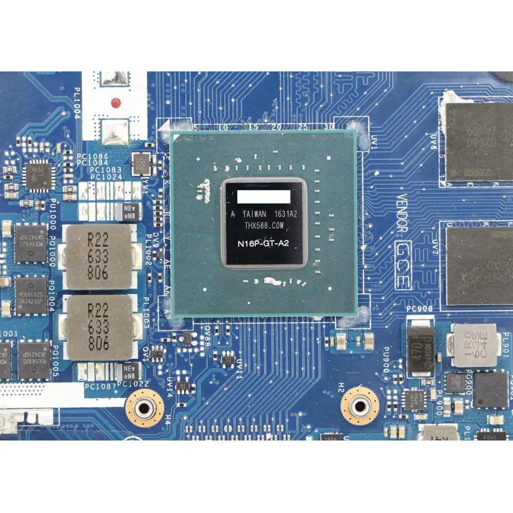 P6C99/0P6C99/CN-0P6C99-подлинный новый DDR4 Материнская плата ноутбука BCV00 LA-D991P w/i5-6300HQ + N16P-GT-A2