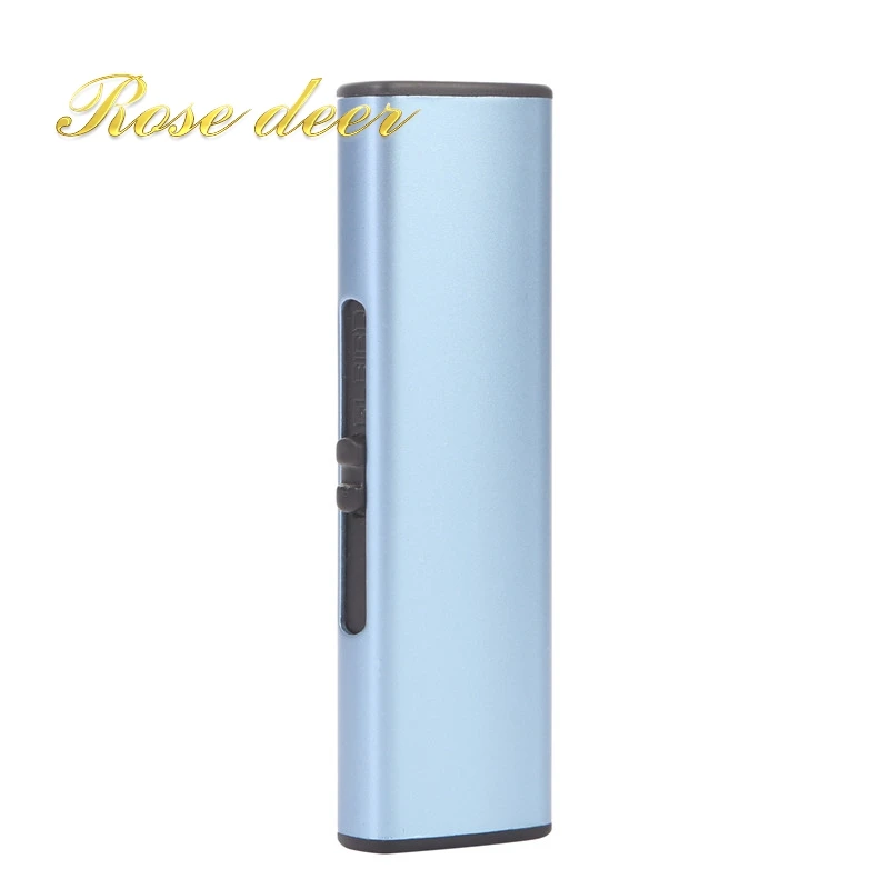 Creative small Rechargeable USB Windproof flameless electric Electronic charging Cigarette lighter Smokeless Super lighters man | Дом и сад