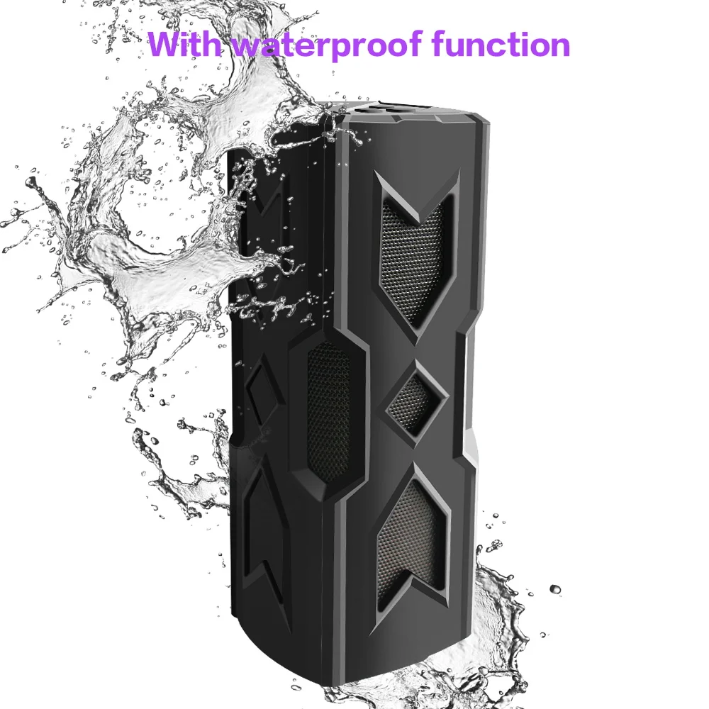 Новейший Bluetooth динамик Водонепроницаемый 4 0 Беспроводная стерео Поддержка NFC