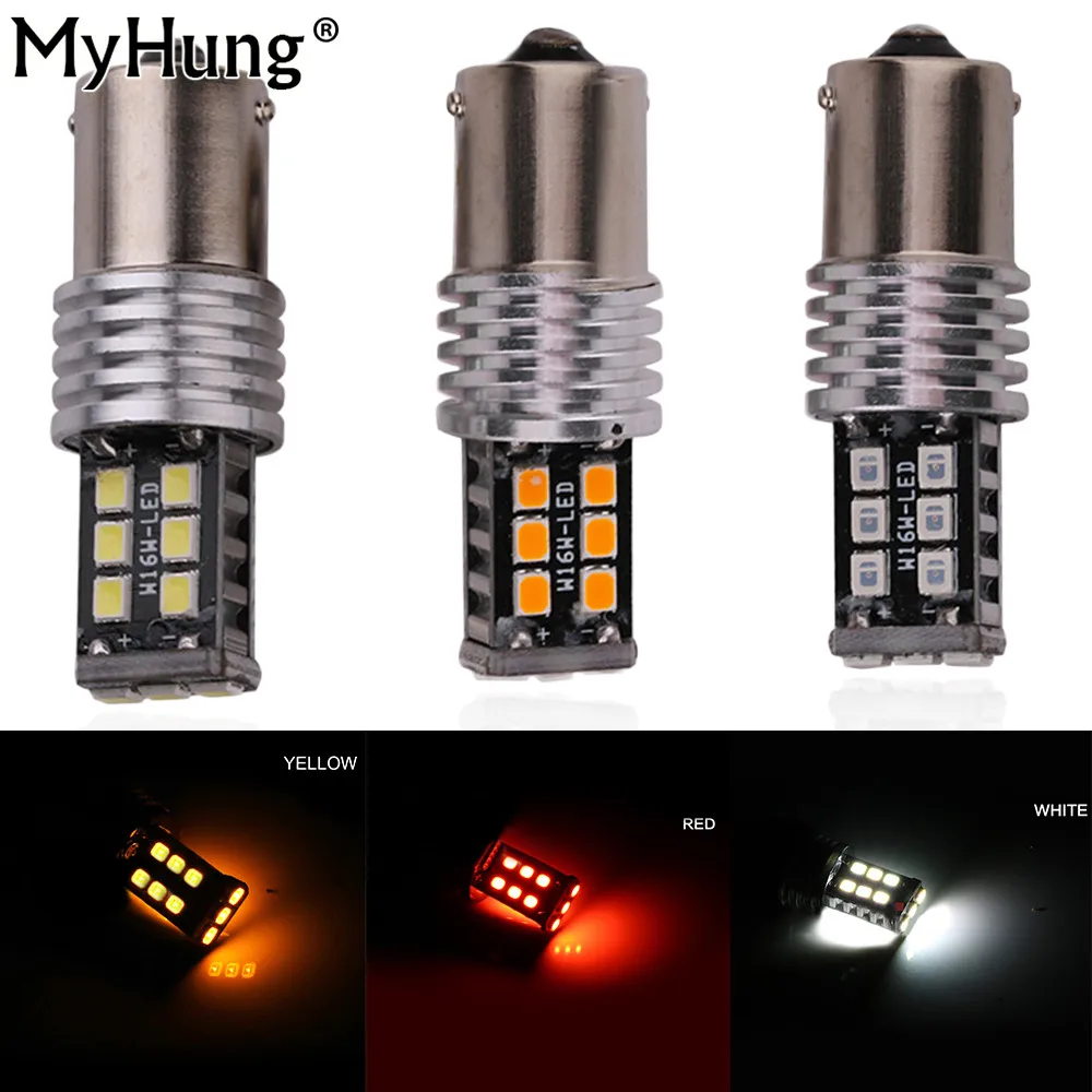 1156 15smd 2835 canbus автомобиля светодиодные лампы дневного Бег свет задние фары высокой