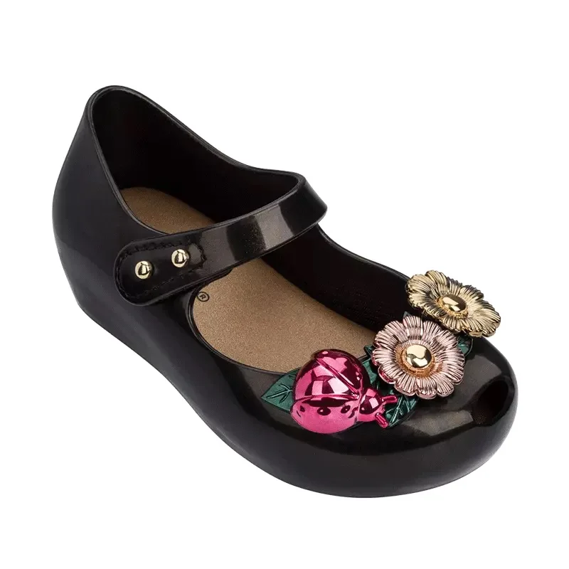 Мини Melissa Ultragirl цветочные сандалии для девочек 2019 прозрачные детские детская