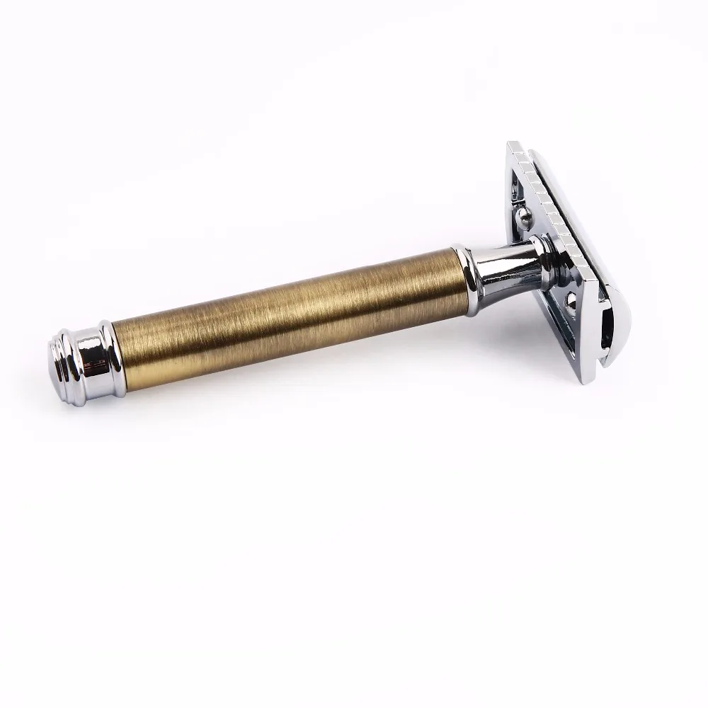 Новые Латунные двойные края безопасности бритвы сменные лезвия для коньков