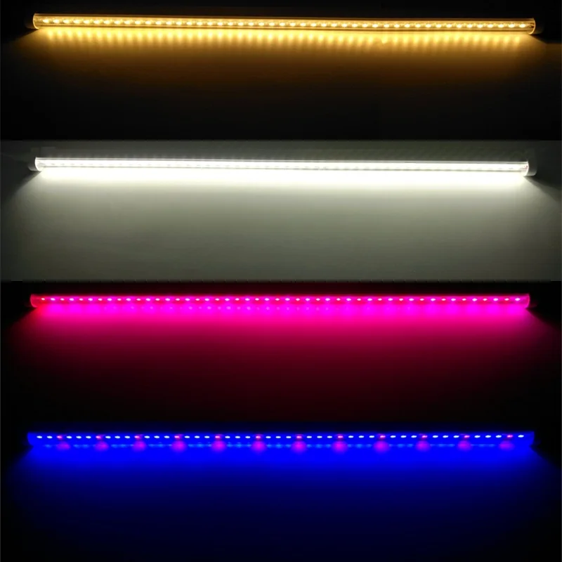 ReBlue ламповый светодиодный светильник T5 110 В 220 интегрированный Led 57 см 24 Вт 48 шт. 0 5