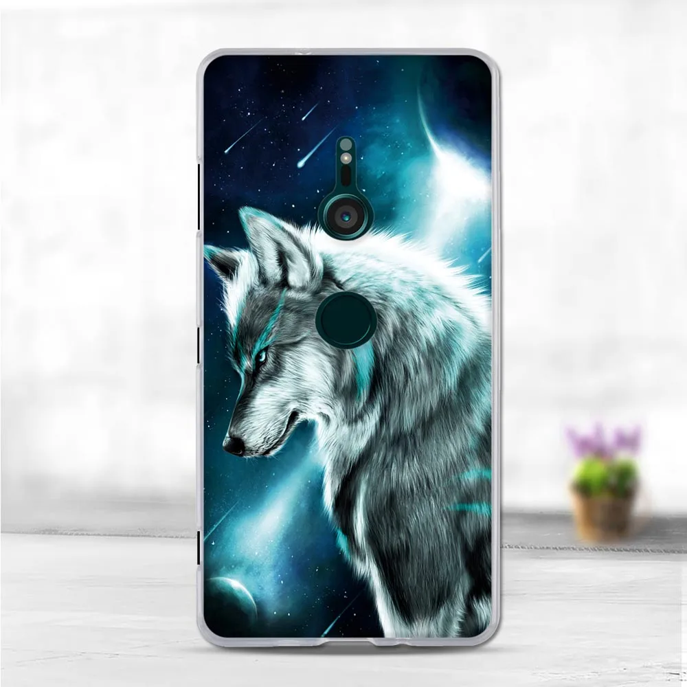 Чехол для Sony Xperia XZ3 чехол 6 0 дюйма мягкие силиконовые телефонные чехлы из ТПУ