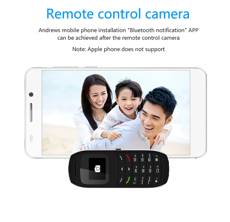 UNIWA L8STAR BM70 мини мобильный телефон беспроводной Bluetooth наушники Сотовый телефон Стерео GSM разблокированный телефон супер тонкий GSM маленький телефон