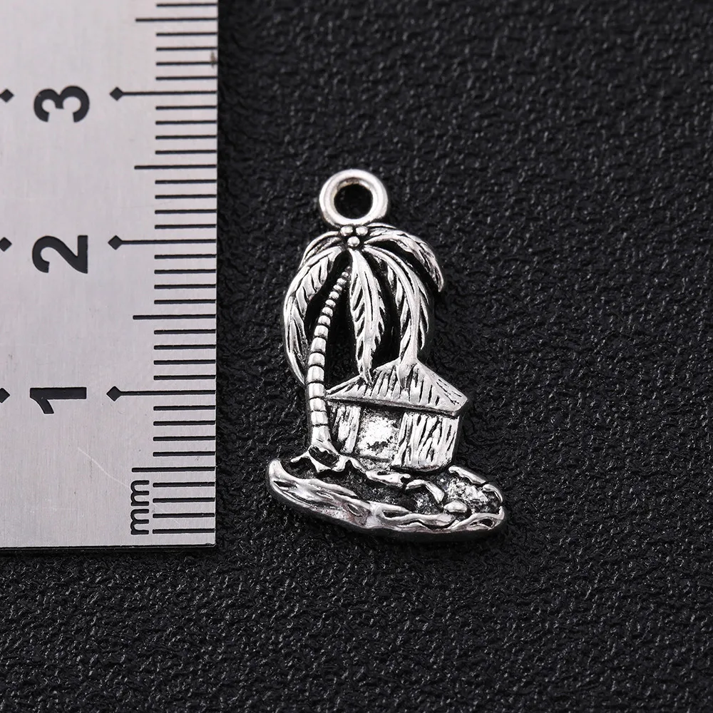 LIKGREAT пляжные каникулы кокосовое дерево хижина Подвески для изготовления