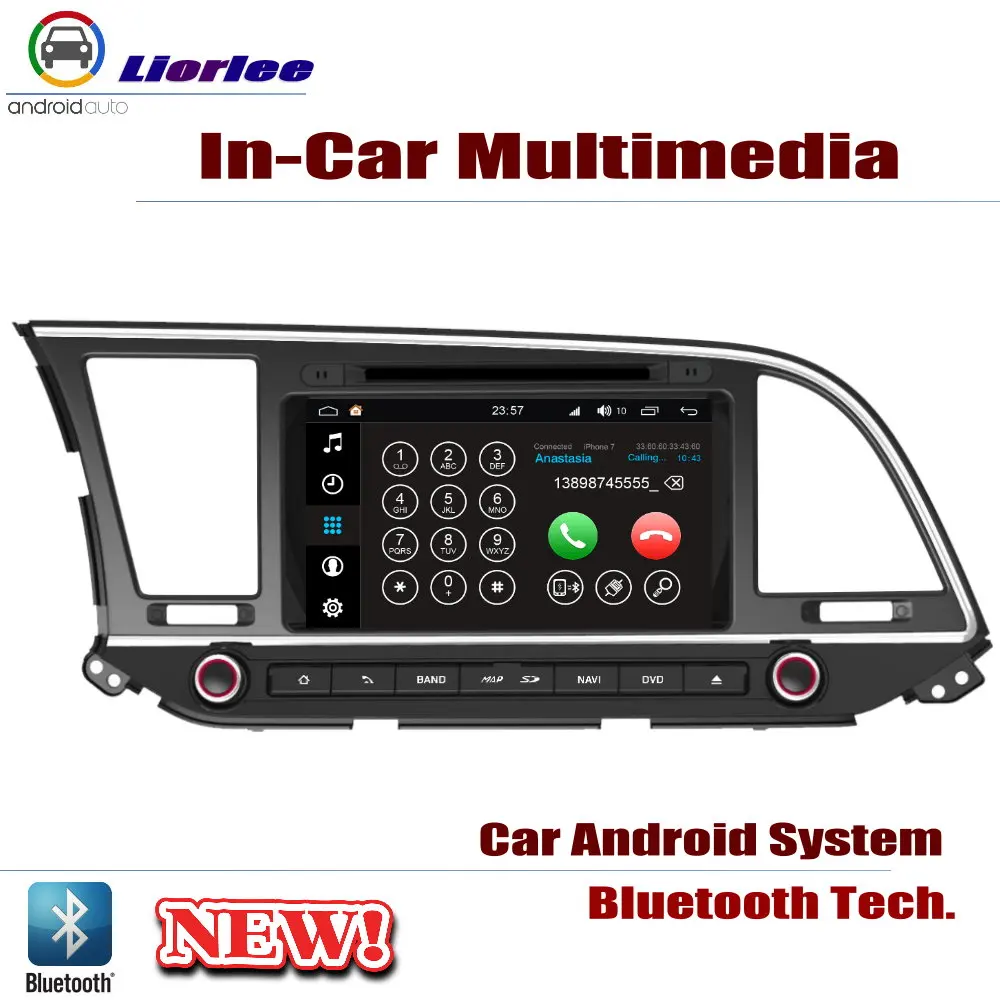Для hyundai Elantra(AD)~ автомобильный Android плеер Радио DVD gps навигационная система аудио видео в тире мультимедиа