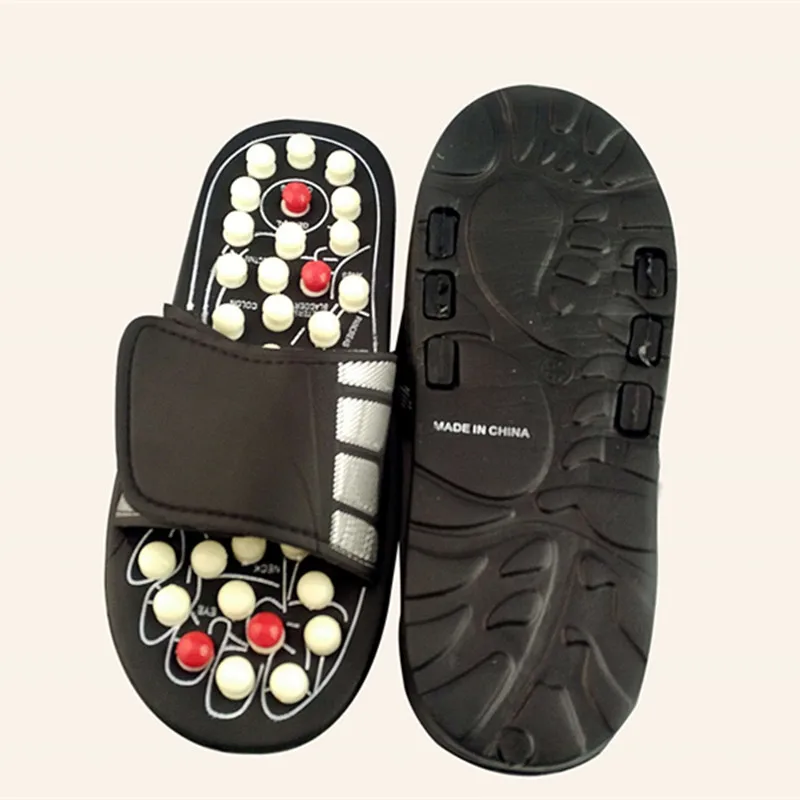 1 пара сандалий рефлекторные массажные тапочки акупунктурные для ног сандалии