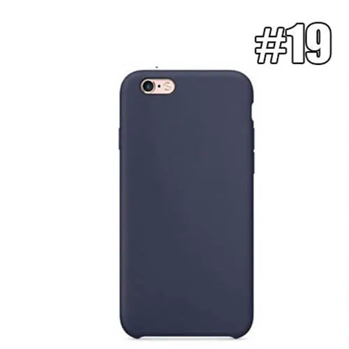 32 цвета жидкий силиконовый чехол для телефона для Apple X/XS Max XR популярный яркий выразительный чехол для iPhone 6 6s plus 7 8 plus - Цвет: 19