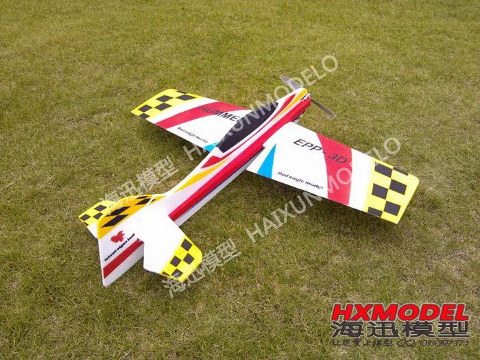 Новое поступление RC EPP 3D ARF Airplane HUMMER размах крыльев 1000 мм модель самолета высокого