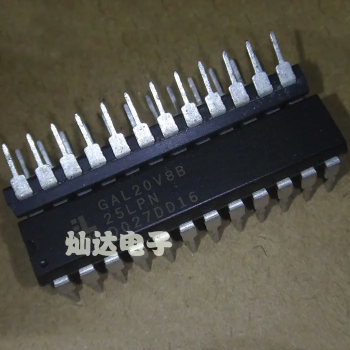 Программируемое логическое устройство GAL20V8B 25LPN в DIP 24|dipped roses|logic stockdip light |