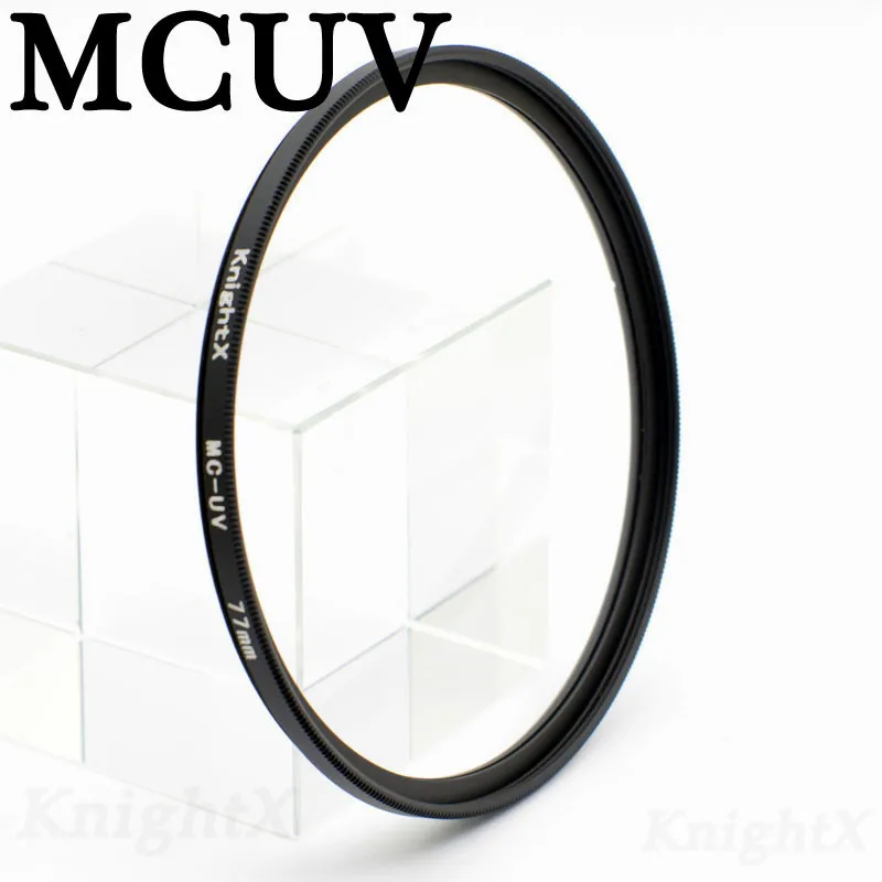 KnightX 52 мм 58 мм 67 77 Star FLD UV color nd крупным планом фильтр объектива для Canon Nikon D3100 D3200 D5100 d5200 d3300 100d 300d 1200d - Цвет: MCUV