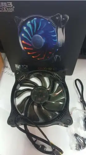 Pccooler вентилятор rgb 12 см чехол для компьютера ПК Вентилятор охлаждения довольно RGB magic регулируемый светодиодный 120 мм радиатор процессора охладитель воды пылевой фильтр