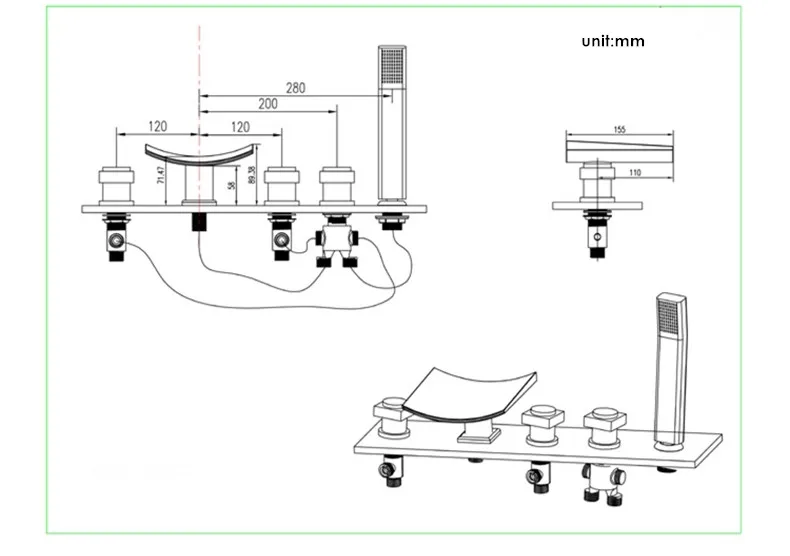 ROLYA оптовая продажа новый бренд твердая латунь хромированная отделка без батареи