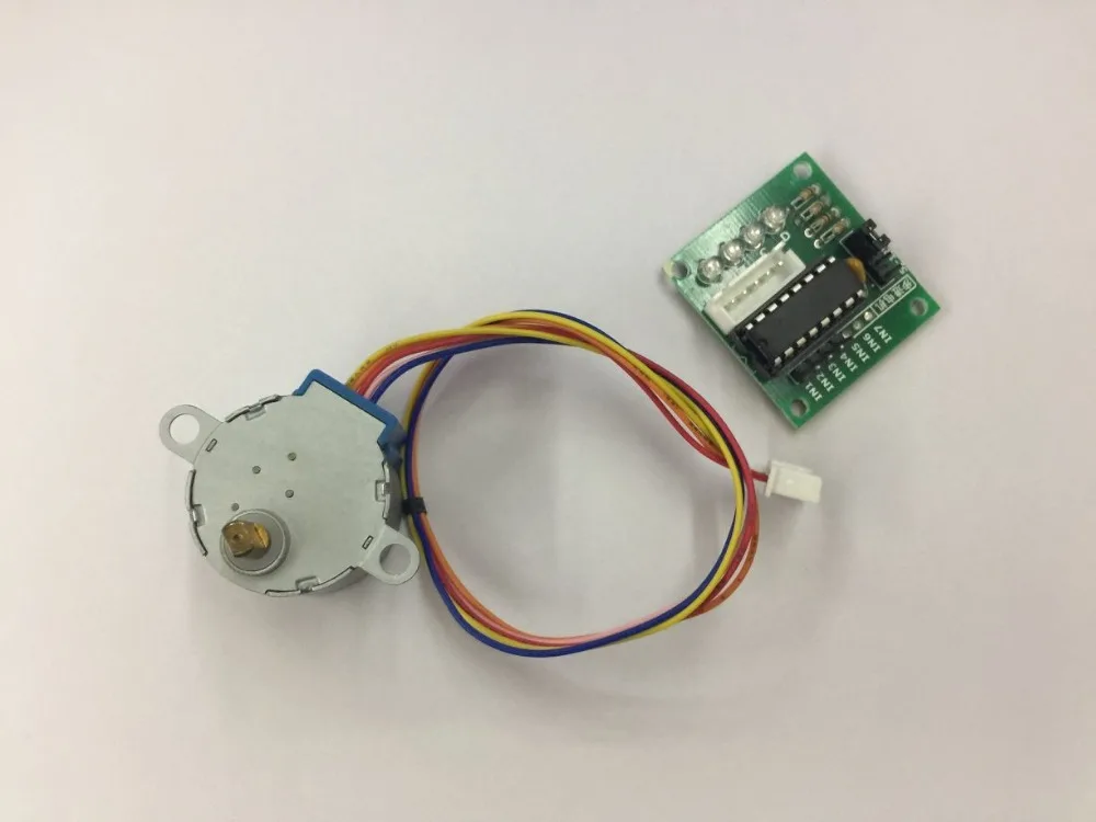 Smart Electronics 28BYJ-48 5V 4 Phase DC Gear Stepper Motor + ULN2003 Driver Board for arduino DIY Kit | Электроника