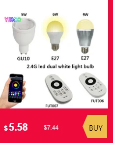 2,4 ГГц пульт дистанционного управления FUT090+ WiFi iBox1+ Mi. Светильник LS1, 4 в 1 Умный светодиодный контроллер для одного цвета, CCT, RGB RGBW полосы, DC12V 24 В 15A