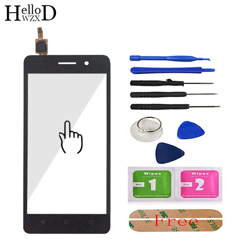 Переднее Сенсорное стекло HelloWZXD для Huawei G Play Mini CHC U01 Honor 4C сенсорный экран с