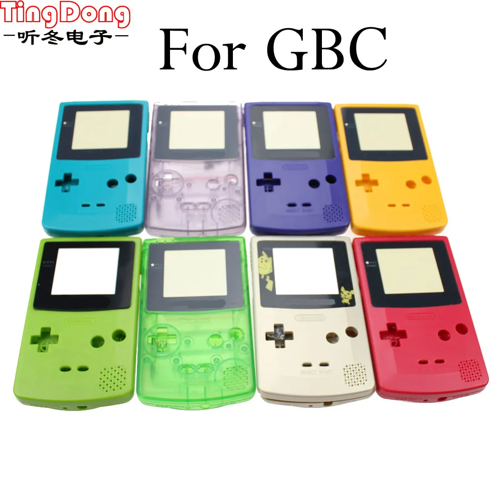TingDong для GBC Ограниченная серия Замена корпуса игровой консоли Gameboy Color полный