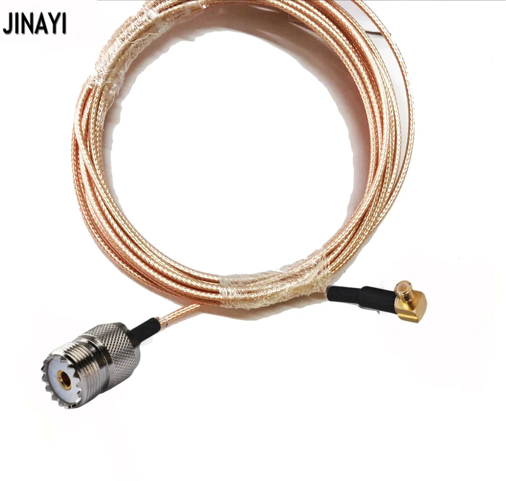 Коаксиальный радиочастотный коаксиальный кабель 10 м 5 2 UHF SO239 разъем Мама папа MCX