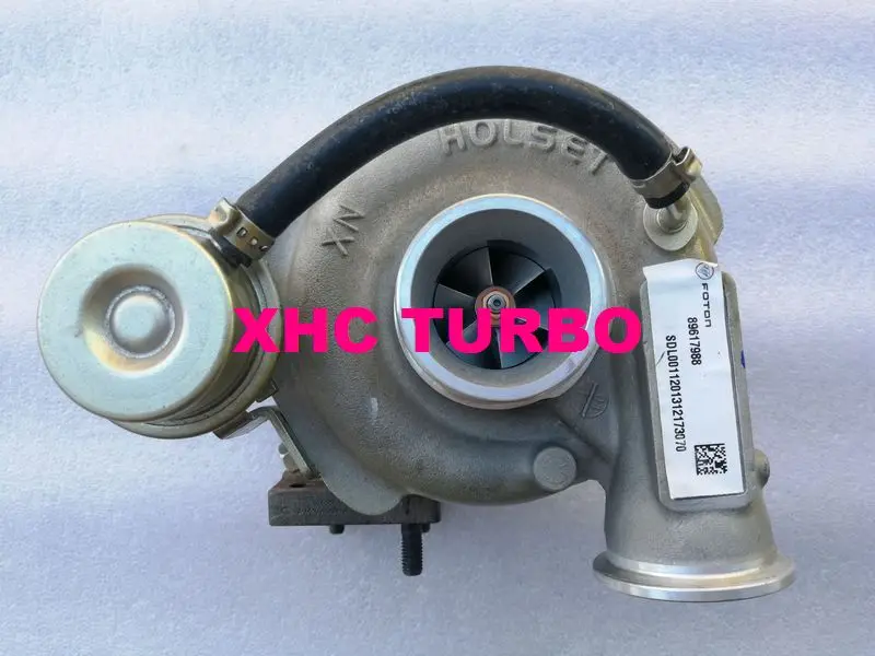 Б/у настоящий Турбокомпрессор HE201W 3768586 3768587 для FOTON CUMMINS ISF2.8 2.8L