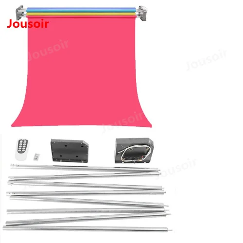 Электрический фоновый подъемник для фотосъемки фотостудия фон рулон ткани CD50