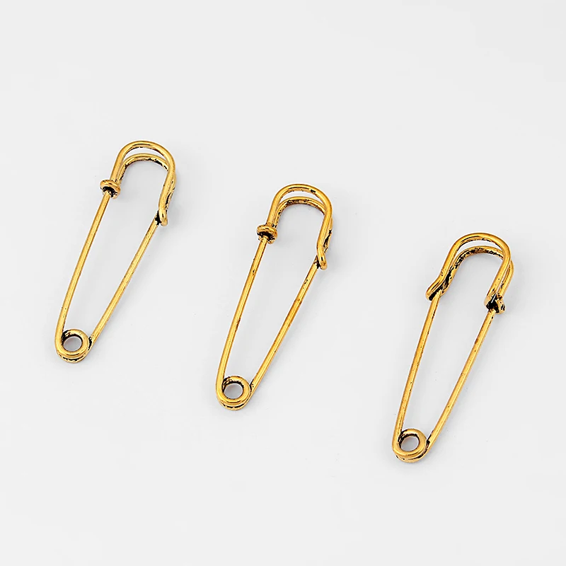 Прочная металлическая брошь для шарфа и шалью 45 мм 10 шт.|scarf brooch|brooch safety pinssafety pin