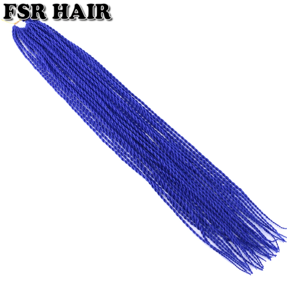 FSR 22 дюйма Сенегальские скрученные волосы крючком косы 30 корней/упаковка синтетические плетеные волосы для женщин