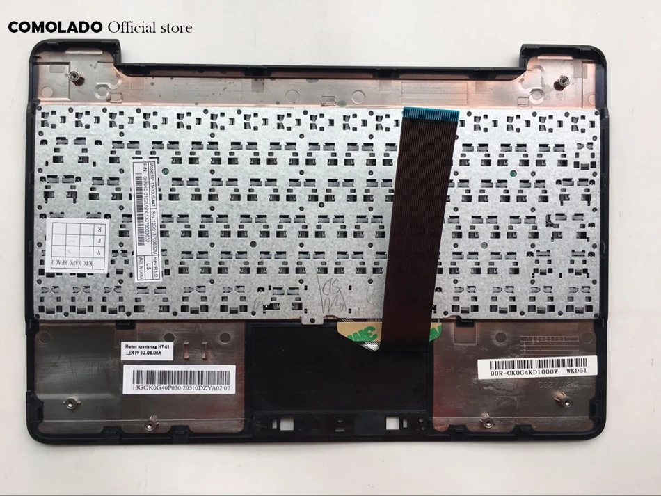Английская Клавиатура США с C оболочкой для ASUS TF300 TF300T темно синяя подставкой topcase