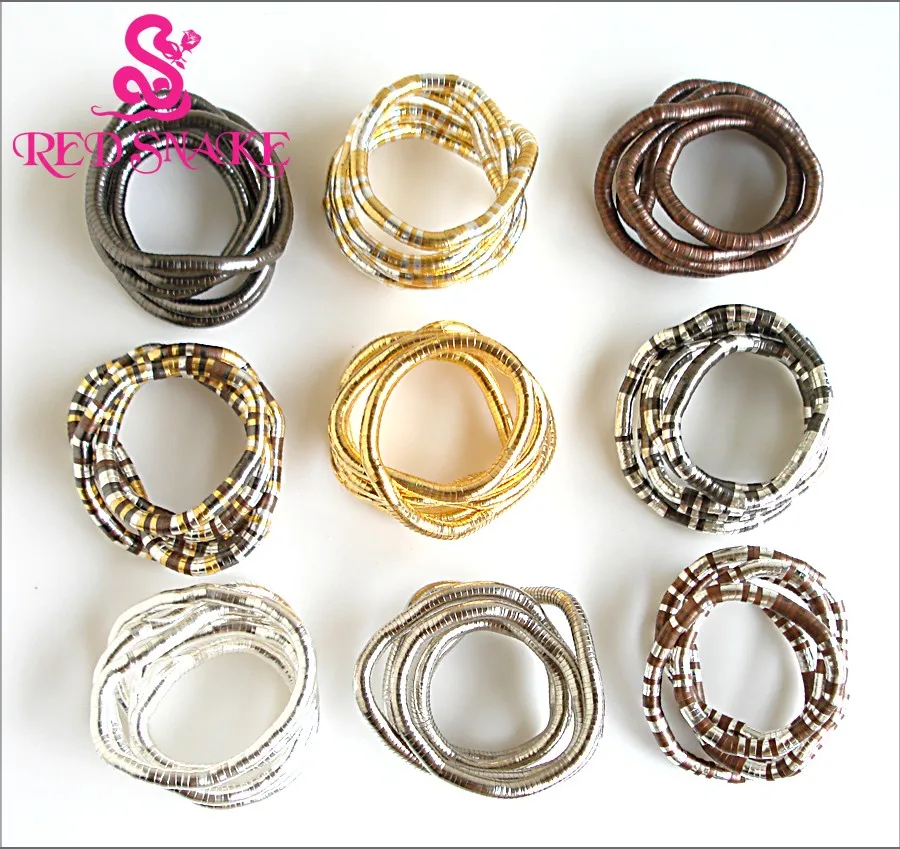 Красная змея толщиной 6 мм серебряный цвет + медный смешанный оптовая продажа