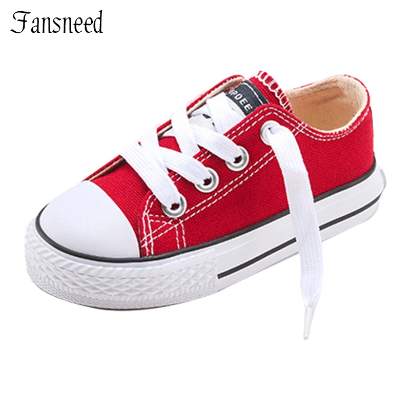 

2020New Classic Children Shoes Girls Boys Canvas Kids Sneakers Tendon Casual Shoes Solid Color Chaussures Garcon Enfant