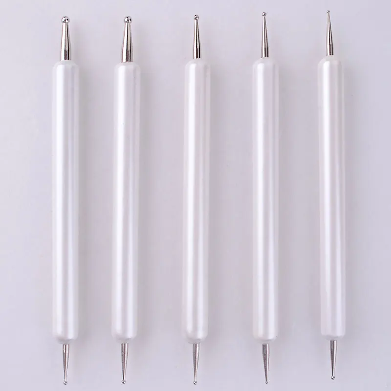 Нефирменные инструменты для нейл арта 5 шт. перламутровый белый наконечник